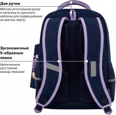 Рюкзак школьный с пеналом «Bored cat» - Фото 9