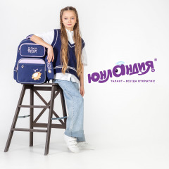 Рюкзак школьный с пеналом «Bored cat» - Фото 10