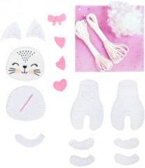 Набор для изготовления игрушки из фетра «Котёнок» - Фото 3