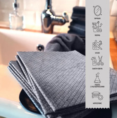 Салфетки для уборки суперпрочные «Технофибра» - Фото 7