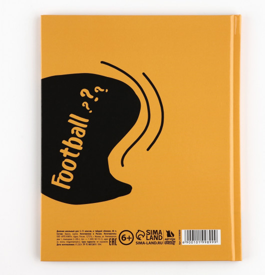 Дневник школьный для 5-11 классов «1 сентября: Football»