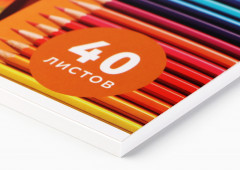 Альбом для рисования «Котик художник» - Фото 1