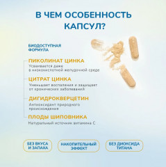 Капсулы «Цинк» - Фото 2