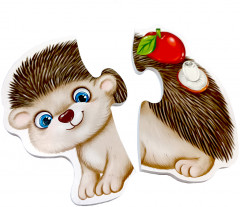 Пазлы-контуры мягкие «Первые пазлы» - Фото 4