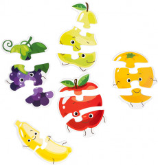 Пазлы-контуры мягкие «Фрукты» - Фото 3