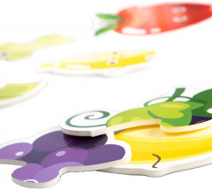 Пазлы-контуры мягкие «Фрукты» - Фото 5