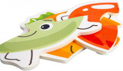 Пазлы-контуры мягкие «Овощи» - Фото 5