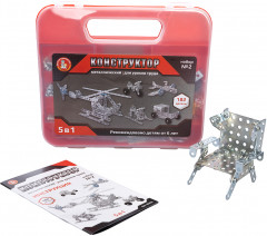 Конструктор металлический для уроков труда 5 в 1 «№2» - Фото 9