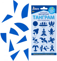 Игра магнитная головоломка танграм «Круг» - Фото 4