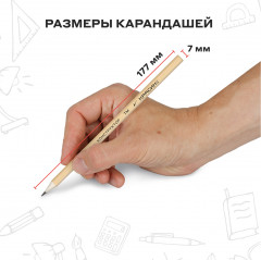 Набор карандашей чернографитных - Фото 3