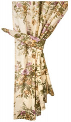 Комплект штор для кухни с прихватами - Фото 2