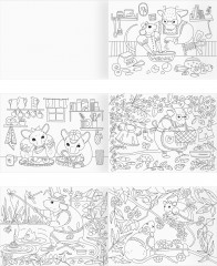 Раскраска «Дружная семейка» - Фото 1