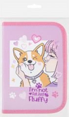 Пенал школьный «Fluffy akita» - Фото 4