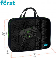 Папка текстильная с ручками «Play the game» - Фото 2