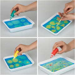 Набор для рисования на воде «Краски Эбру» - Фото 5