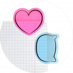 Набор стикеров-закладок пластиковых для заметок «Teenage 3» - Фото 1