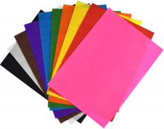 Набор бумаги цветной крепированной - Фото 1