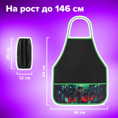Фартук с нарукавниками «Night warrior» - Фото 6