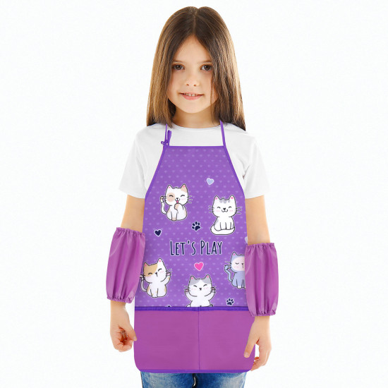 Фартук с нарукавниками «Kittens»