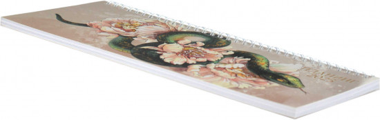 Планинг датированный на 2025 год «Змея и пионы»