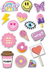 Набор 3Д стикеров «Сладости» - Фото 2