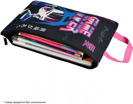 Папка для тетрадей школьных «Кибераниме»