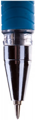 Ручка шариковая (синяя, грип) - Фото 1
