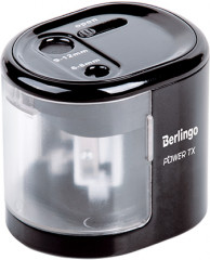 Точилка электрическая (2 отверстия, с контейнером) - Фото 1