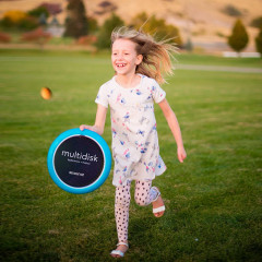 Мультидиск mini 30 см желтый и синий - Фото 6