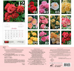 Календарь настенный на 2025 год «Розы» - Фото 1