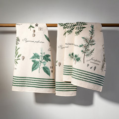 Комплект полотенец вафельных - Фото 2