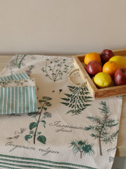 Комплект полотенец вафельных - Фото 7