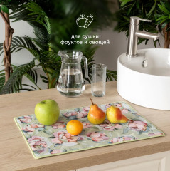 Коврик для сушки посуды «Flower» - Фото 2
