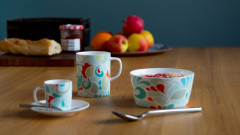 Чашка для эспрессо с блюдцем (75 мл) - Фото 1