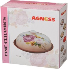 Блюдо для блинов с крышкой (23×10 см) - Фото 2