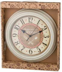 Часы настенные (30×30×5 см) - Фото 1