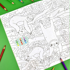 Раскраска по номерам «Зверушки» - Фото 3