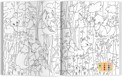 Раскраска по номерам «Зверушки» - Фото 4