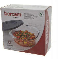 Кастрюля для запекания с пластиковой крышкой - Фото 2