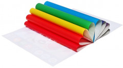 Бумага цветная «Животные», 8 листов, 8 цветов - Фото 1