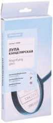 Лупа 3-х кратное увеличение (диаметр 90 мм) - Фото 1