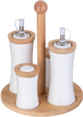 Набор для специй и соусов на подставке «Native» - Фото 1