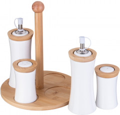 Набор для специй и соусов на подставке «Native» - Фото 2