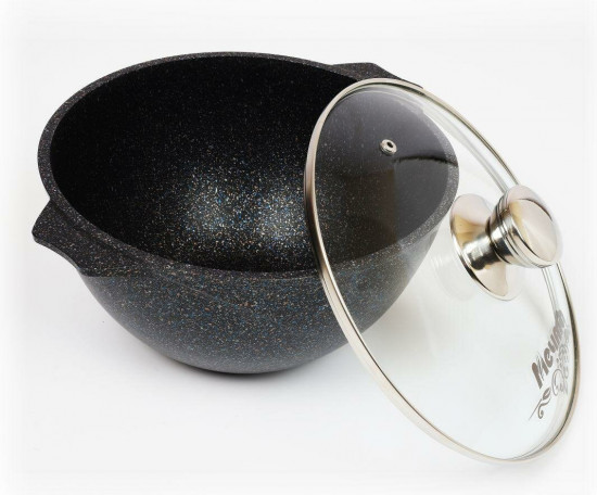 Казан для плова с крышкой «Гранит»