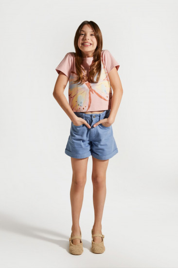 Шорты джинсовые для девочек