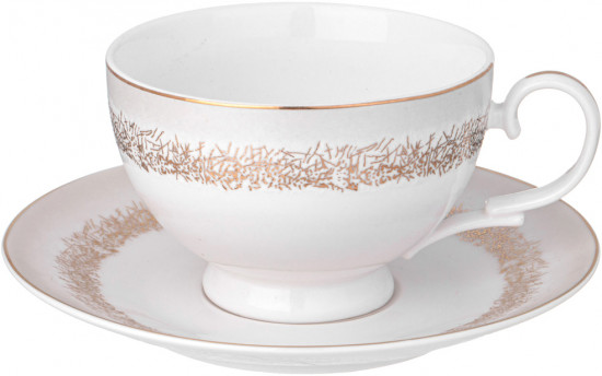 Набор чайных пар «Золотой песок»