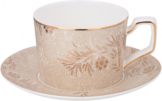 Набор чайных пар «Золотые узоры»