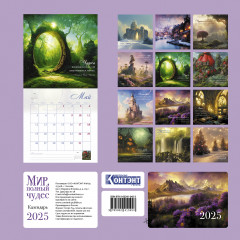 Календарь-органайзер на 2025 год «Мир, полный чудес» - Фото 3