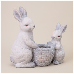 Кашпо декоративное «Кролики» - Фото 1