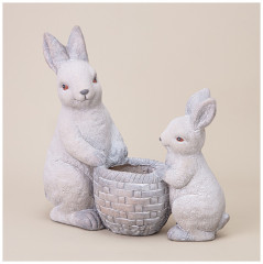 Кашпо декоративное «Кролики» - Фото 2
